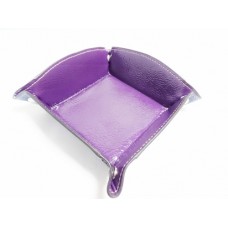 Dabīgas ādas trauks violets/zils Nr.40/56h